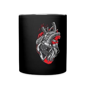 Mécanique de motards - Mug uni - noir - Devant