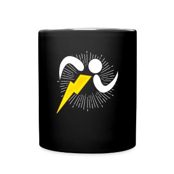 Jogging Courir Flash Flash Sport Cadeau - Mug uni - noir - Devant