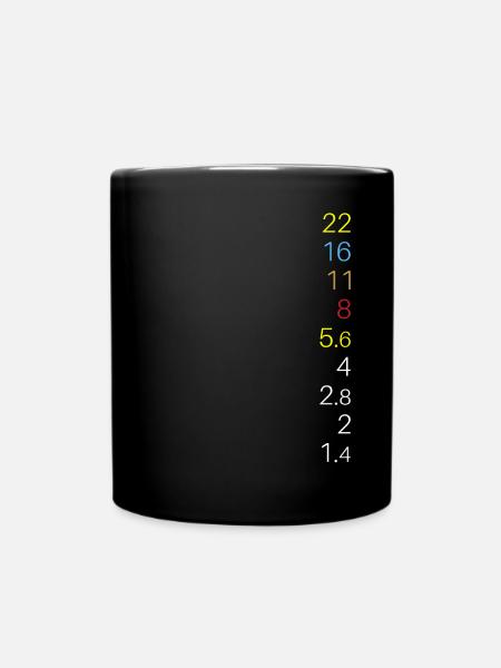 appareil photo - Mug uni - noir