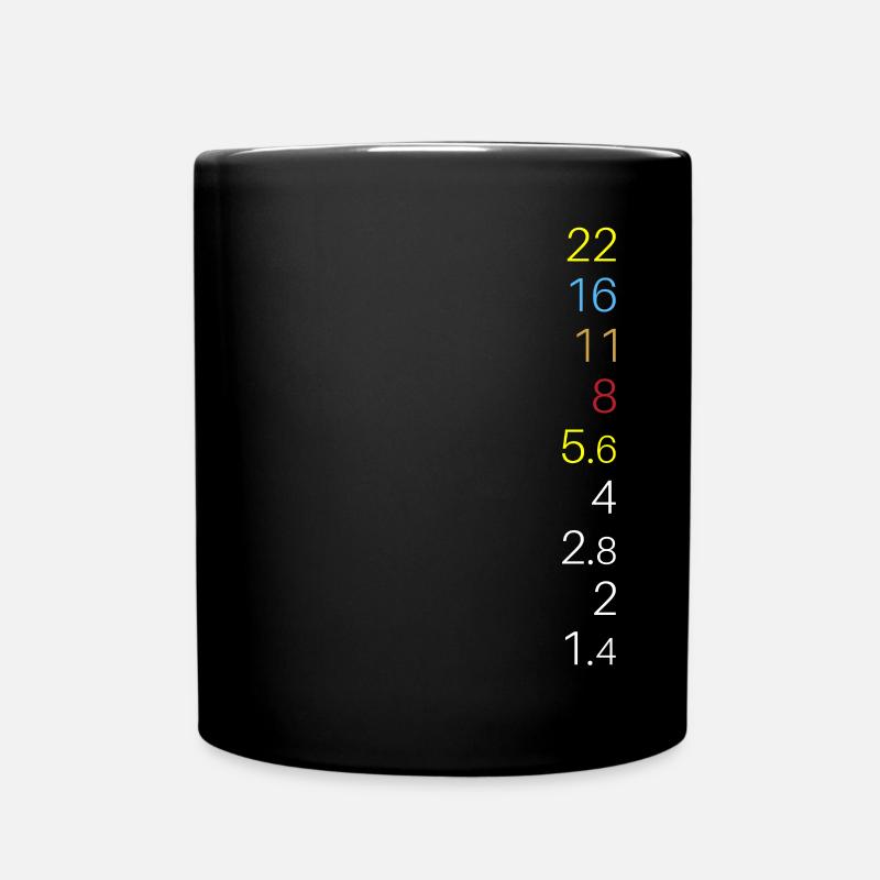 appareil photo - Mug uni - noir