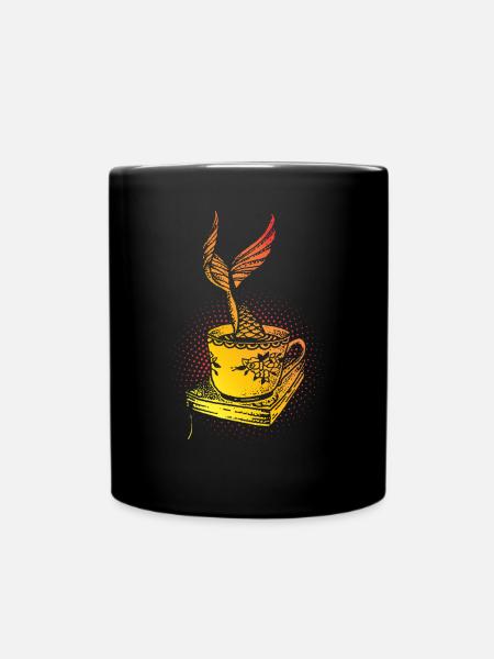 Sirène sirène sirène conte de fées - Mug uni - noir