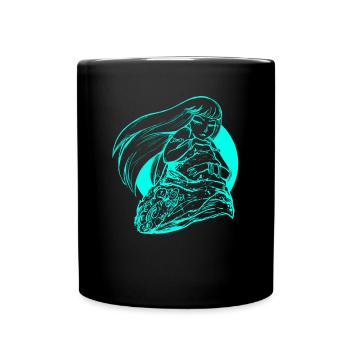 Sirène sirène sirène conte de fées - Mug uni - noir - Devant
