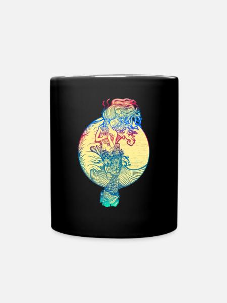 Sirène sirène sirène conte de fées - Mug uni - noir