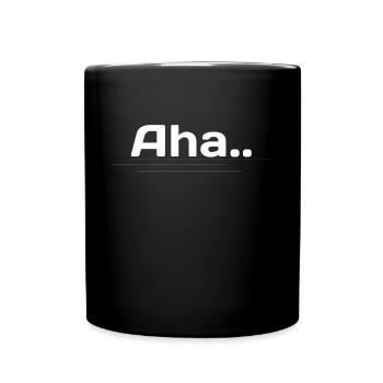 Drôle de dire - Mug uni - noir - Devant