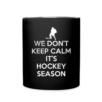 Nous ne gardons pas le calme - Mug uni - noir - Devant