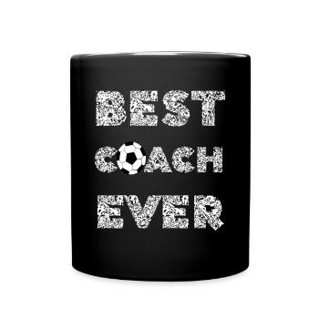 Best Couch Ever Soccer Coach Club Gifts - Full Colour Mug - black - Front