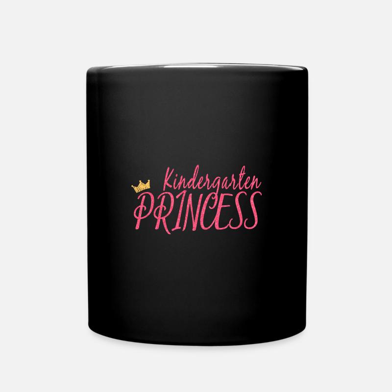 Jardin d’enfants Princess/Princesse - Mug uni - noir