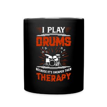 Batteries - Mug uni - noir - Devant