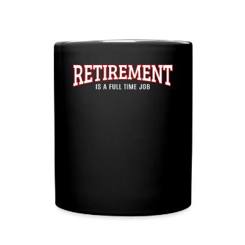 pension - Full Colour Mug - black - Front