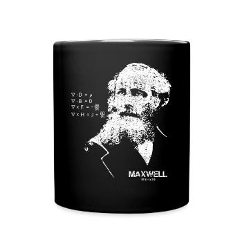 Maxwell - Tasse einfarbig - Schwarz - Vorne