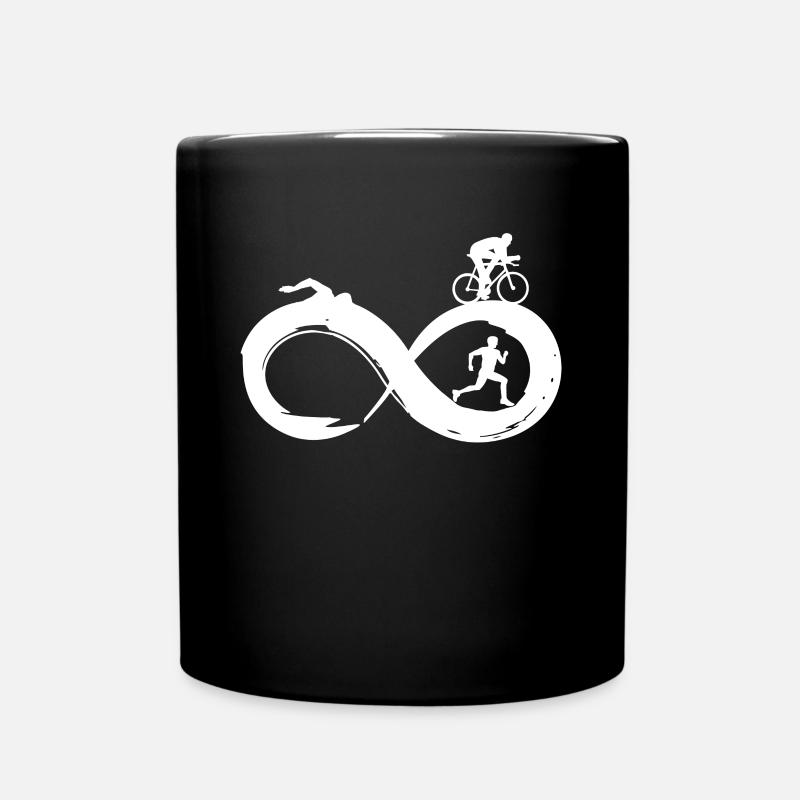 Infinity Triathlon - Mug uni - noir