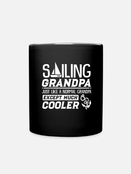 Segeln - Tasse einfarbig - Schwarz