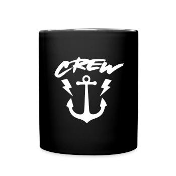 navigation à voile - Mug uni - noir - Devant
