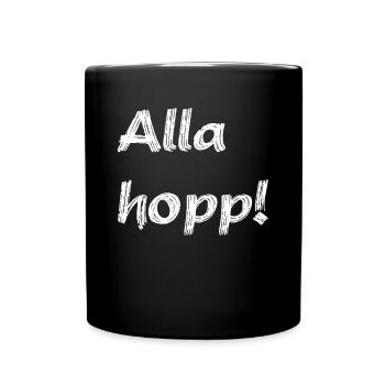 Alla hopp! - Full Colour Mug - black - Front