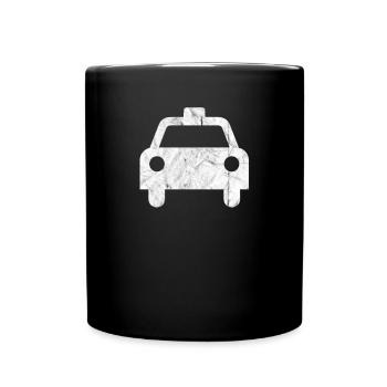 taxi - Full Colour Mug - black - Front
