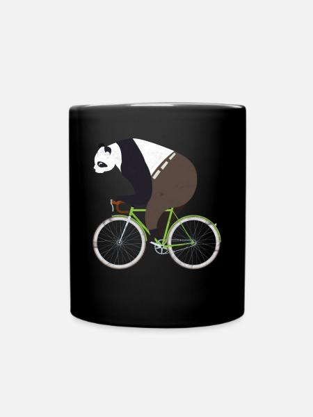 Vélo de route à vélo - Mug uni - noir