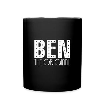 Mon nom est Ben T-shirt Prénom Enfant - Mug uni - noir - Devant