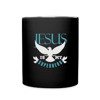 Jesus Christ - Full Colour Mug - black - Front