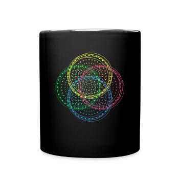 IKIGAI, Tai Chi, sens de la vie - Mug uni - noir - Devant