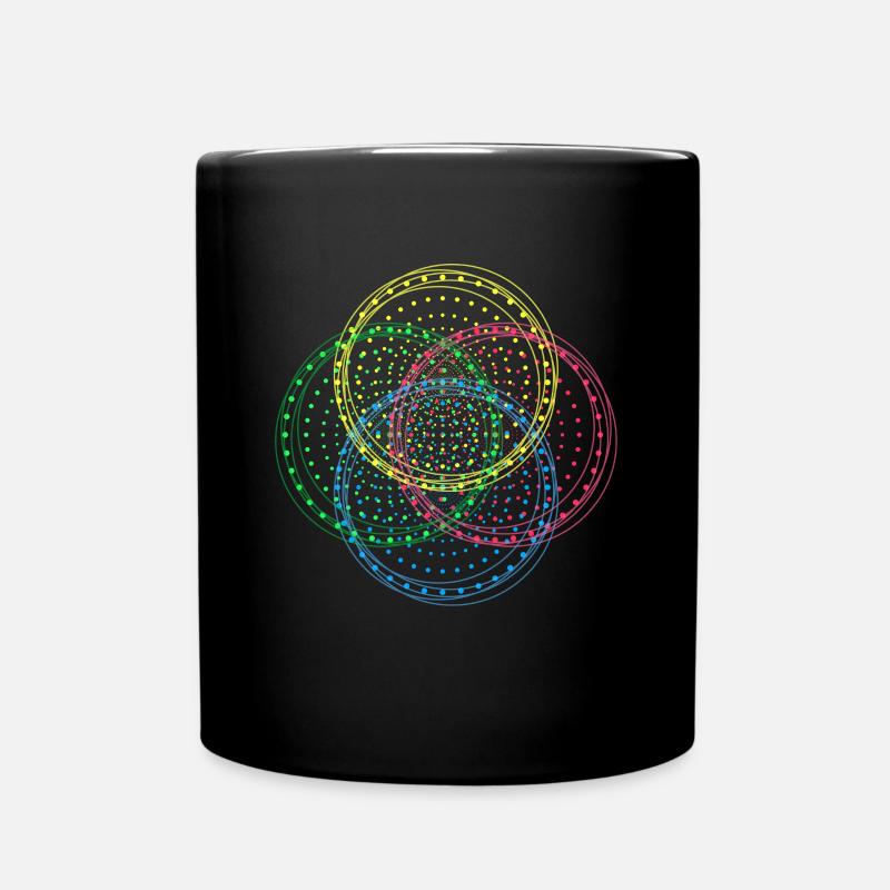 IKIGAI, Tai Chi, Lebenssinn - Tasse einfarbig - Schwarz