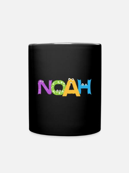 Noah - Tasse einfarbig - Schwarz