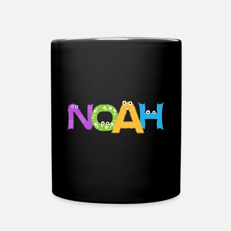 Noah - Tasse einfarbig - Schwarz