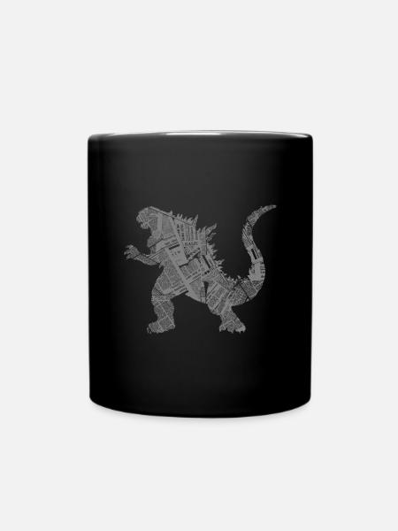 Kaiju - Mug uni - noir