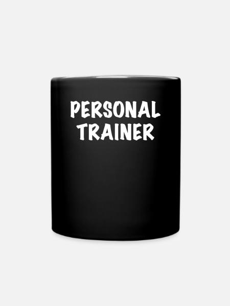 Personal Trainer - Full Colour Mug - black