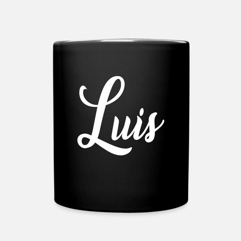 Luis - Tasse einfarbig - Schwarz