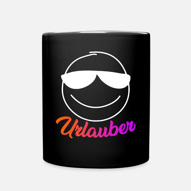 Vacances de vacances - Mug uni - noir