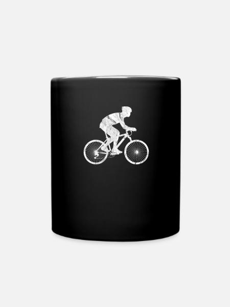 cyclistes - Mug uni - noir