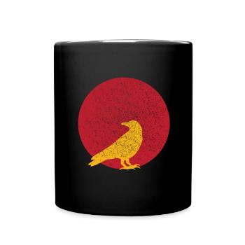 Crow - Full Colour Mug - black - Front