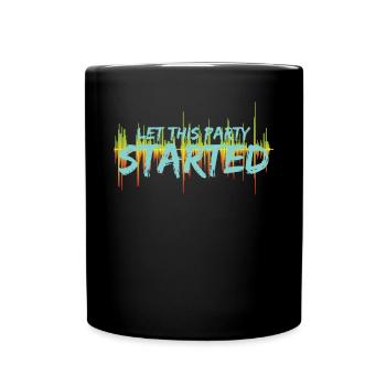 Musique Niveau Party Time Party Start Idée cadeau - Mug uni - noir - Devant