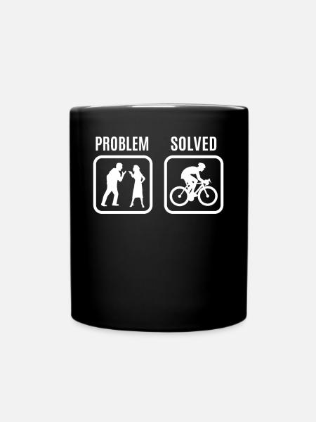 bicycle - Full Colour Mug - black