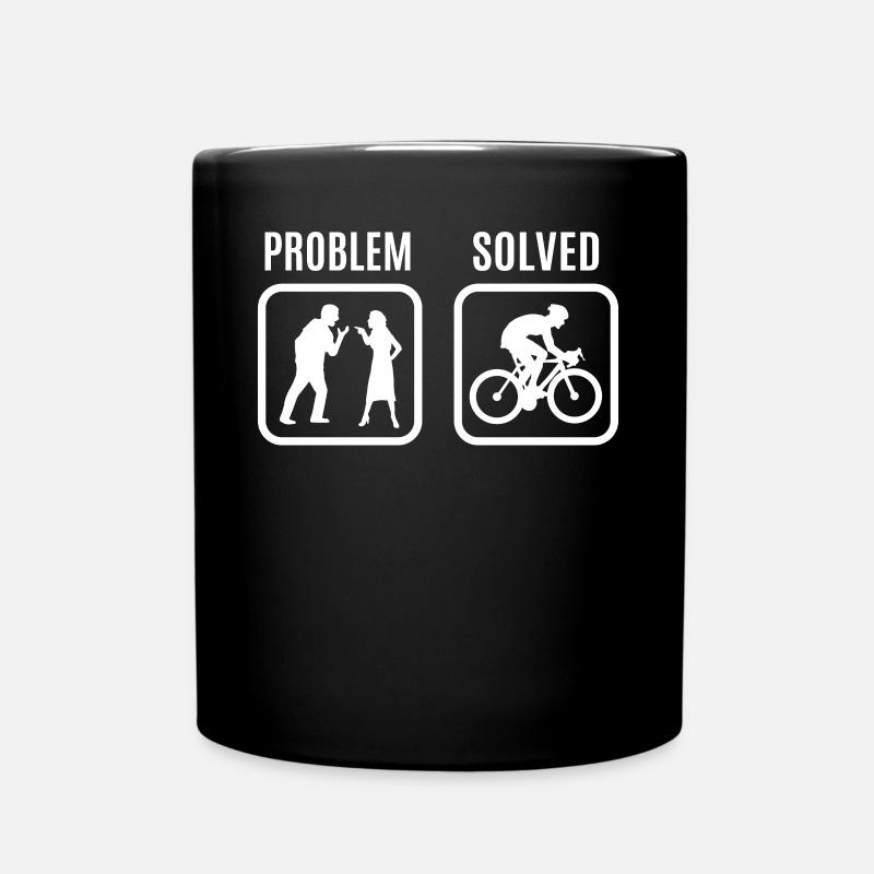 bicycle - Full Colour Mug - black