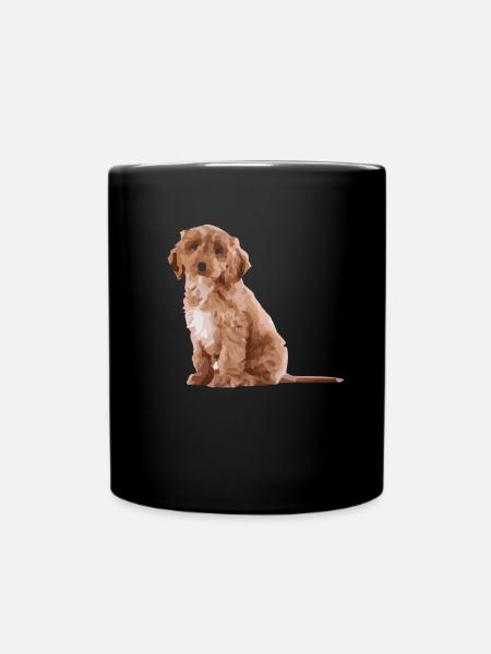 Evolution Of Cockapooss - Full Colour Mug - black