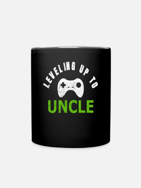 Gambler gamer oncle jeux vidéo cadeau gaming - Mug uni - noir