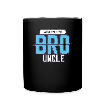 Meilleur oncle au monde - Mug uni - noir - Devant