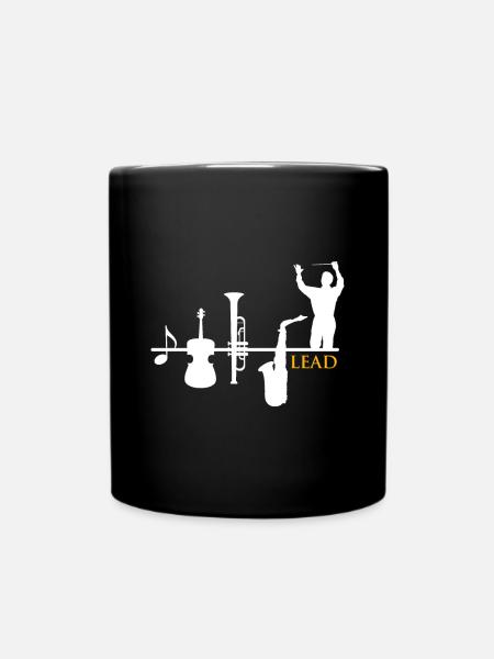Chef d'orchestre chef d'orchestre musicien - Mug uni - noir