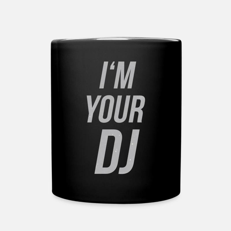 Je suis ton dj - Mug uni - noir
