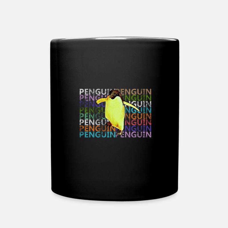 Cadeau de pingouin - Mug uni - noir