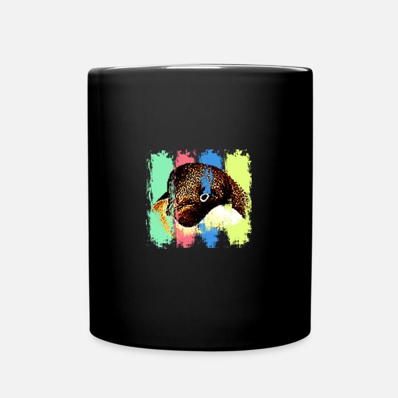 Pinguin Tier - Tasse einfarbig - Schwarz