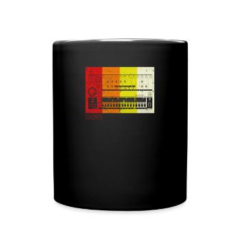 Vintage Drum Machine analogique - Vintage Synth Nerd - Mug uni - noir - Devant