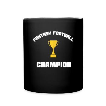 Fantasy football - Full Colour Mug - black - Front
