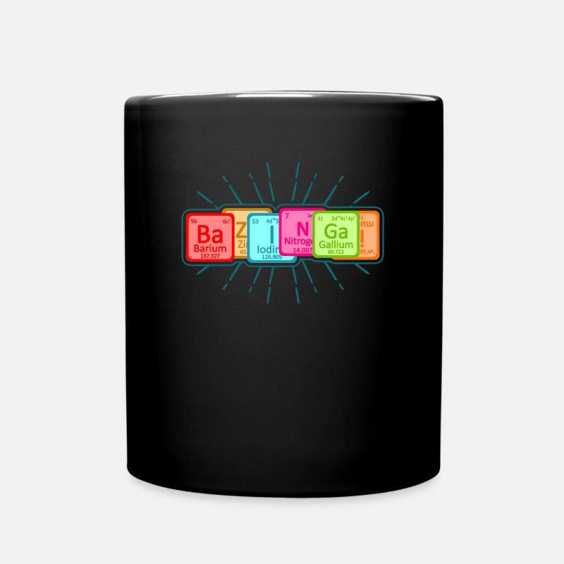 BaZNGA! Periodensystem Big Bang Theory - Tasse einfarbig - Schwarz
