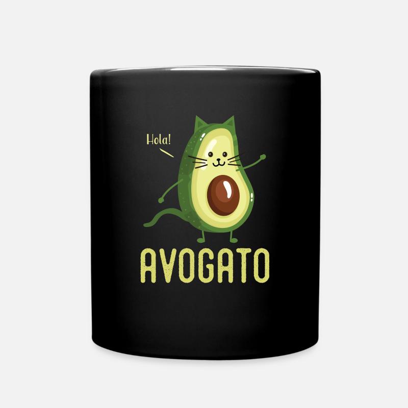Avogato - Tasse einfarbig - Schwarz