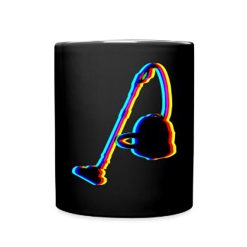 vacuum cleaner - Full Colour Mug - black - Front