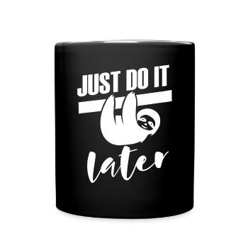 indolence - Mug uni - noir - Devant