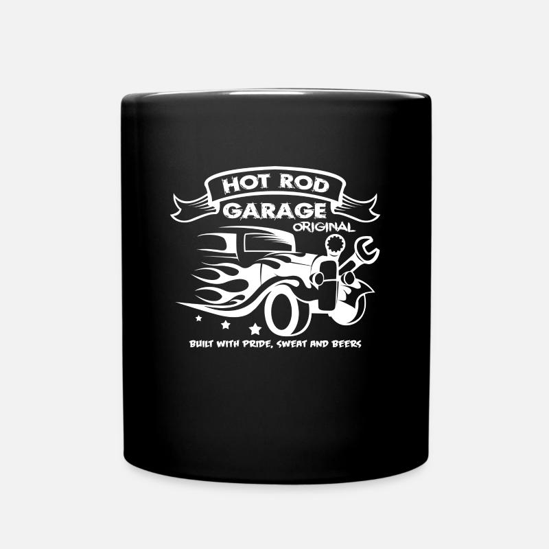 Garage Hot Rod - Mug uni - noir