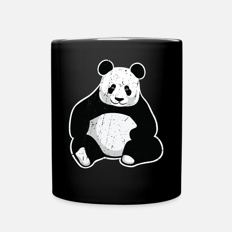 Great Panda Giant Panda - Full Colour Mug - black